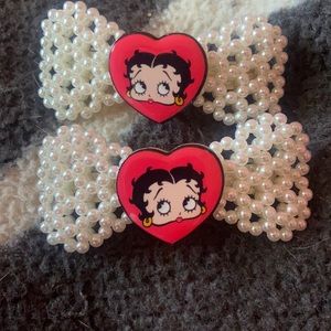Dolls Kill Betty Boop Hair Barettes